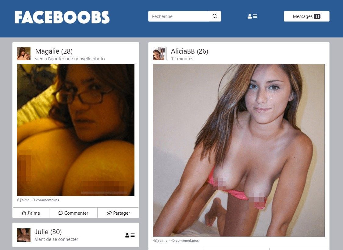 Faceboobs gratuit