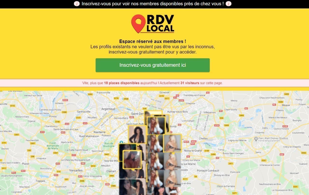 RDV Local gratuit