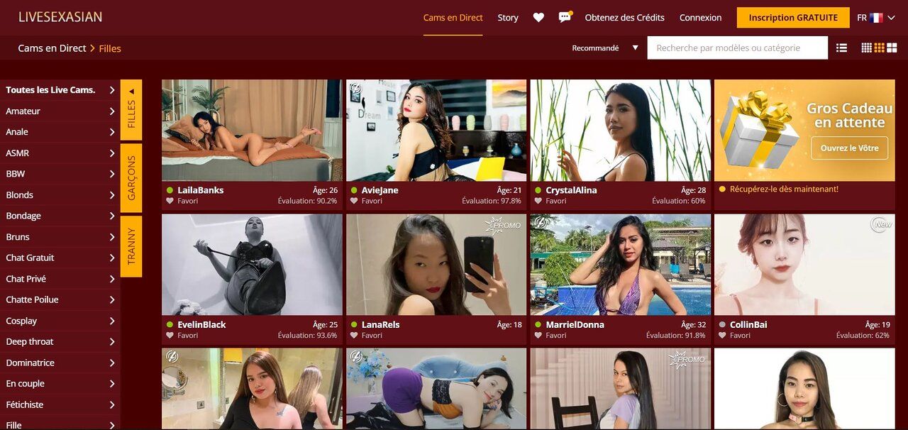 Live sex asian gratuit